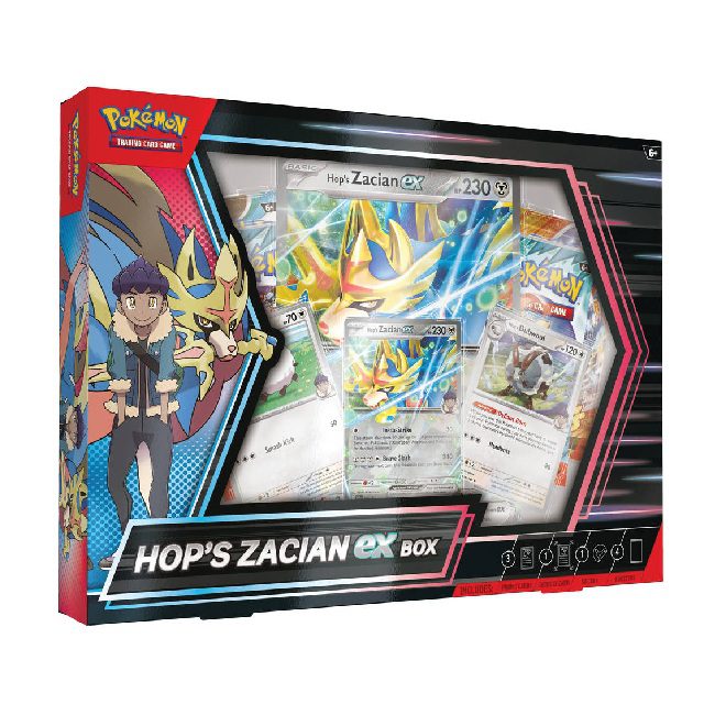 Pokemon Hop’s Zacian ex Box {Engels}