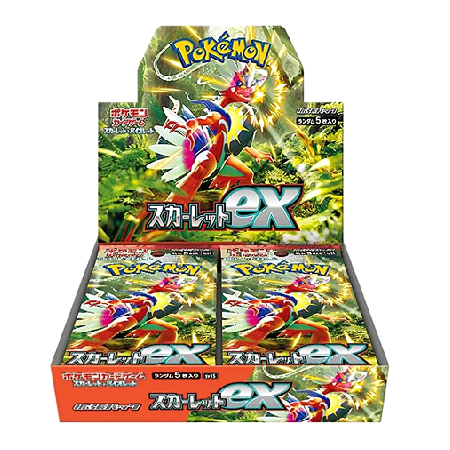 Pokemon Scarlet EX Booster Box Japans