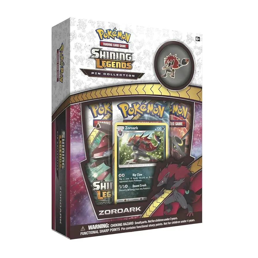 Pokemon Shining Legends Zoroark Pin Collection {Engels}