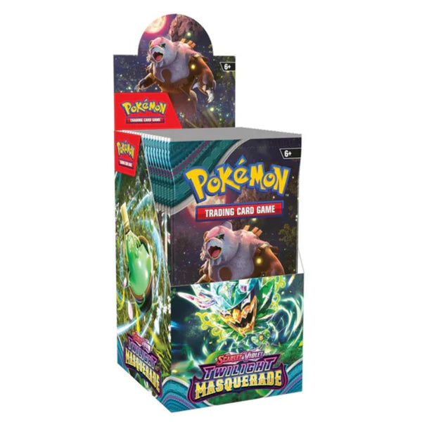 Pokemon Twilight Masquerade Half Booster Box 18-Packs {Engels}