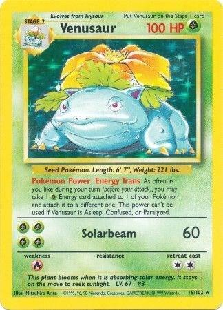 Venusaur - Base Set (BS){ENGELS}