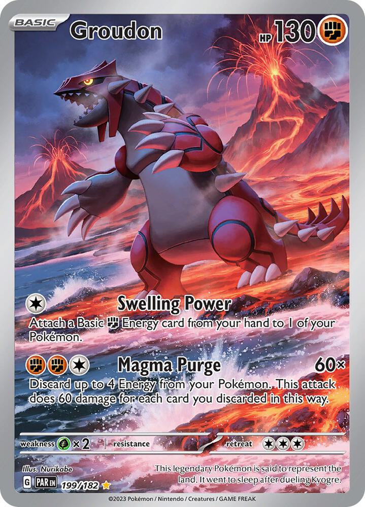 Groudon - 199/182 - SV04{ENGELS}