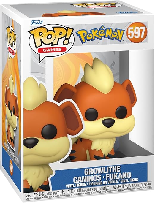 Pokémon FunkoPop Growlithe 597