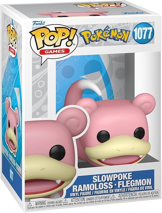 Pokémon FunkoPop Slowpoke 1077