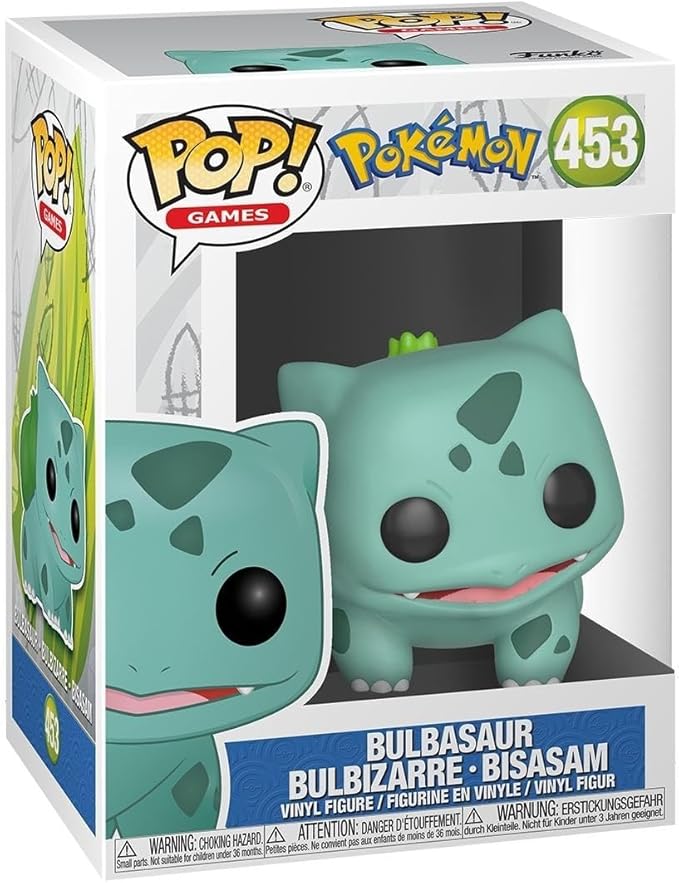 Pokémon FunkoPop Bulbasaur 453