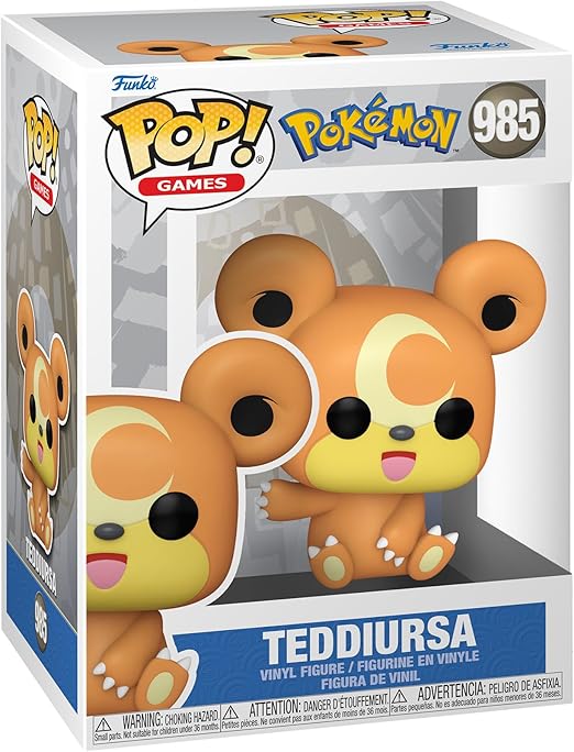 Pokémon FunkoPop Teddiursa 985