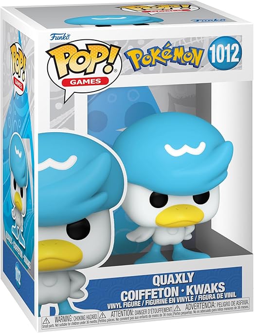 Pokémon FunkoPop Quaxly 1012