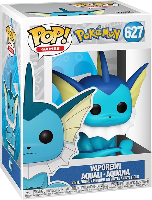 Pokémon FunkoPop Vaporeon 627