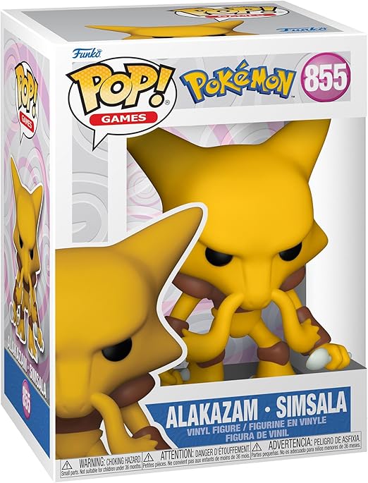 Pokémon FunkoPop Alakazam 855