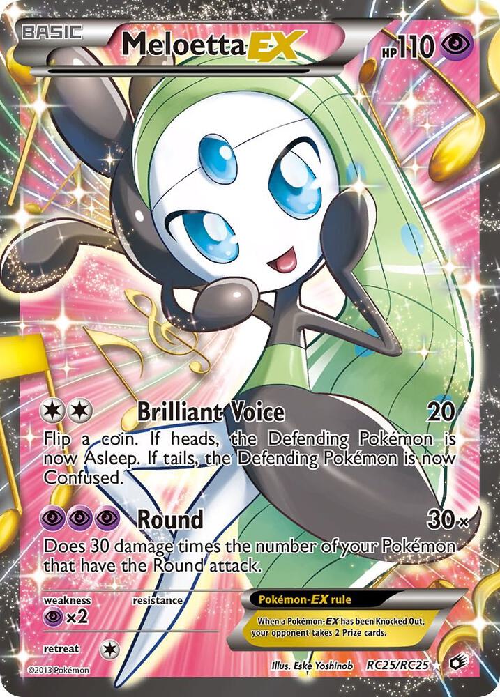 Meloetta EX (LTR RC25) {ENGELS}