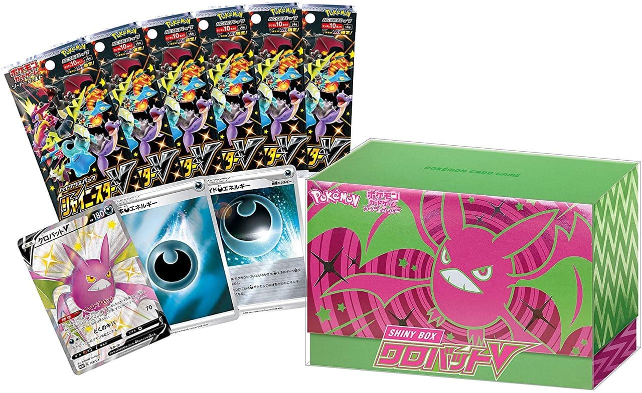 Pokemon Shiny Star V: Crobat V Shiny Box {Japans}