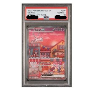 psa10 mew ex sv2a 205{JAPANS}
