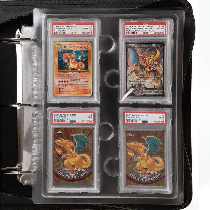 Premium Graded Card Binder Grijs