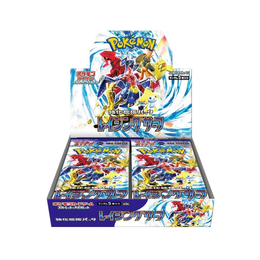 Pokemon Booster Box Raging Surf Scarlet & Violet sv3a Japans