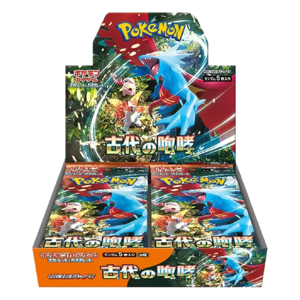 Pokemon Scarlet & Violet Ancient Roar Booster Box Japans
