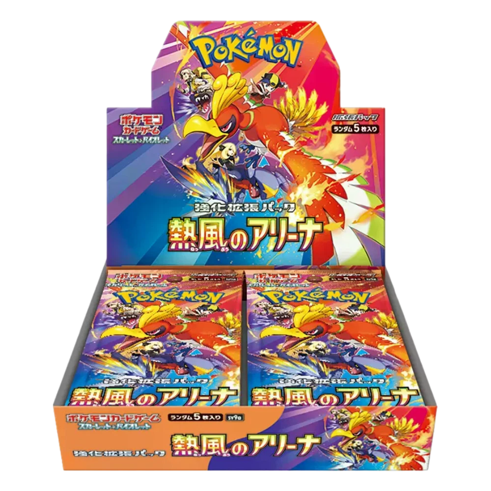 Pokemon Heat Wave Arena Booster Box Japans